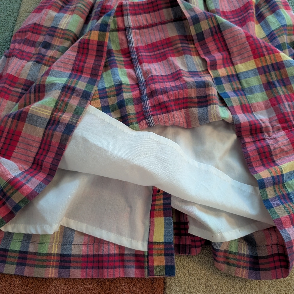 J. Crew Plaid Skirt xxs - Picture 6 of 9